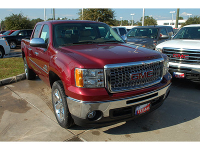 gmc sierra 1500 2013 sonoma red metdrk sle flex fuel 8 cylinders 2 wheel drive 6 speed automatic 77338