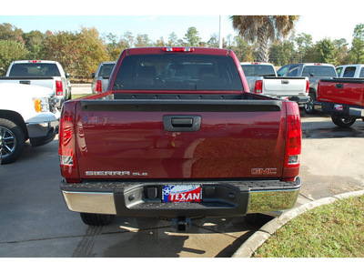 gmc sierra 1500 2013 sonoma red metdrk sle flex fuel 8 cylinders 2 wheel drive 6 speed automatic 77338