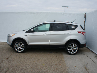 ford escape 2013 silver suv titanium gasoline 4 cylinders front wheel drive automatic 75235