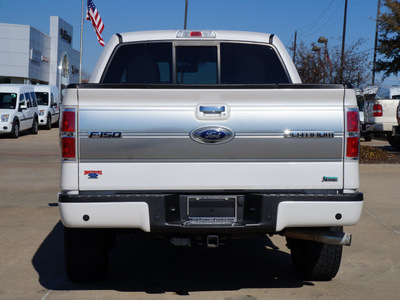 ford f 150 2010 white platinum flex fuel 8 cylinders 4 wheel drive 6 speed automatic 75070