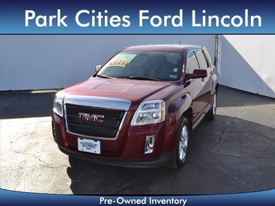 gmc terrain 2011 red suv sle 1 gasoline 4 cylinders front wheel drive automatic 75235