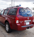 nissan pathfinder 2006 red suv se gasoline 6 cylinders rear wheel drive automatic 75070