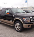 ford f 150 2013 kodiak brown metal king ranch gasoline 6 cylinders 2 wheel drive automatic 77532