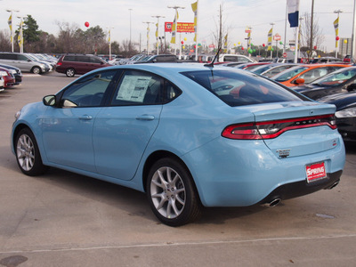 dodge dart 2013 blue sedan sxt gasoline 4 cylinders front wheel drive automatic 77388