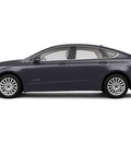 ford fusion hybrid 2013 gray sedan 4 cylinders 6 speed automatic 75235