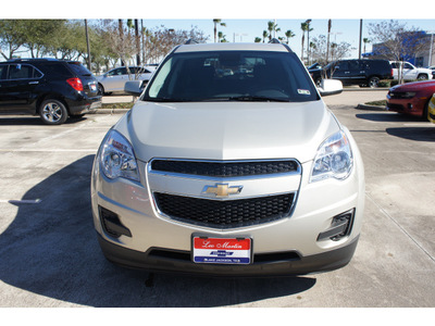 chevrolet equinox 2013 silver lt gasoline 4 cylinders front wheel drive automatic 77566