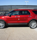 ford explorer 2013 red suv limited flex fuel 6 cylinders 2 wheel drive automatic 75235