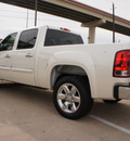 gmc sierra 1500 2013 wht diamond sle flex fuel v8 2 wheel drive automatic 75007