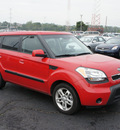 kia soul 2010 red hatchback gasoline 4 cylinders front wheel drive automatic 19153