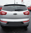 kia sportage 2013 silver lx gasoline 4 cylinders front wheel drive automatic 19153