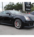 cadillac cts v 2013 black coupe cts coupe gasoline 8 cylinders rear wheel drive speed automatic 77002