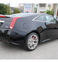 cadillac cts v 2013 black coupe cts coupe gasoline 8 cylinders rear wheel drive speed automatic 77002