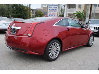 cadillac cts 2013 red coupe 3 6l performance gasoline 6 cylinders rear wheel drive 6 speed automatic 77002