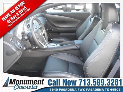 chevrolet camaro 2013 silver coupe ss gasoline 8 cylinders rear wheel drive automatic 77503