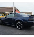 ford mustang 2003 blue coupe gt deluxe gasoline 8 cylinders sohc rear wheel drive automatic 76543