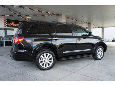 toyota sequoia 2013 black suv limited gasoline 8 cylinders 2 wheel drive automatic 77469