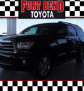 toyota sequoia 2013 black suv limited gasoline 8 cylinders 2 wheel drive automatic 77469