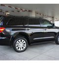 toyota sequoia 2013 black suv limited gasoline 8 cylinders 2 wheel drive automatic 77469