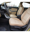 hyundai elantra 2013 gold sedan gls gasoline 4 cylinders front wheel drive automatic 77094