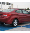 hyundai elantra 2013 dk  red sedan gls gasoline 4 cylinders front wheel drive automatic 77094