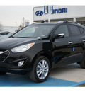 hyundai tucson 2013 black suv limited gasoline 4 cylinders front wheel drive automatic 77094