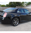 chrysler 300 2012 black sedan srt8 gasoline 8 cylinders rear wheel drive shiftable automatic 77017