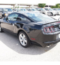 ford mustang 2013 black coupe gt gasoline 8 cylinders rear wheel drive automatic 77074