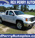 gmc sierra 1500 2013 white pickup truck sle flex fuel v8 2 wheel drive automatic 75964