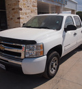 chevrolet silverado 1500 2009 white ls gasoline 8 cylinders 2 wheel drive automatic 77836