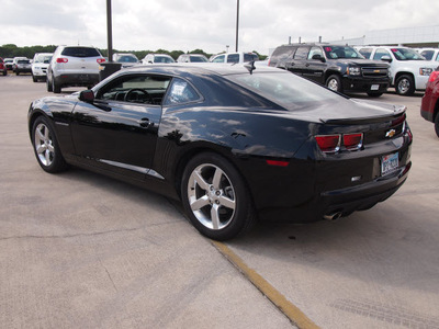 chevrolet camaro 2012 black coupe lt gasoline 6 cylinders rear wheel drive automatic 78130