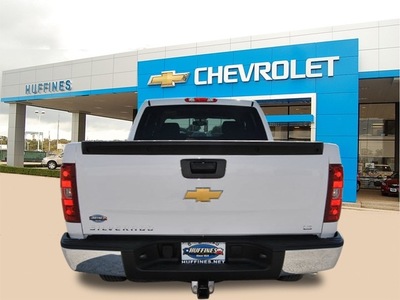 chevrolet silverado 1500 2013 white ls flex fuel 8 cylinders 4 wheel drive 4 speed automatic 75067