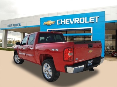 chevrolet silverado 1500 2013 red lt flex fuel 8 cylinders 4 wheel drive automatic 75067