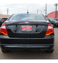 ford fusion 2011 black sedan se gasoline 4 cylinders front wheel drive automatic 78550