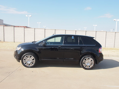 ford edge 2009 black suv limited gasoline 6 cylinders front wheel drive automatic 76108