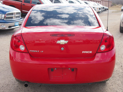 chevrolet cobalt 2009 red sedan lt gasoline 4 cylinders front wheel drive automatic 78064