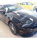 ford mustang 2013 black coupe boss 302 gasoline 8 cylinders rear wheel drive 6 speed manual 77074