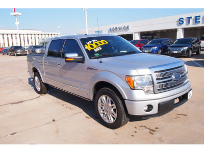 ford f 150 2012 silver platinum gasoline 6 cylinders 2 wheel drive automatic 77074