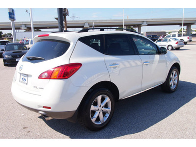 nissan murano 2009 off white suv sl gasoline 6 cylinders all whee drive automatic 77074