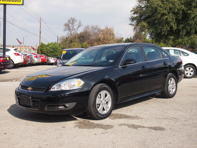 chevrolet impala 2011 black sedan lt flex fuel 6 cylinders front wheel drive automatic 78744