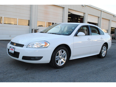 chevrolet impala 2011 white sedan lt fleet flex fuel 6 cylinders front wheel drive 4 speed automatic 77017