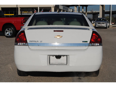chevrolet impala 2011 white sedan lt fleet flex fuel 6 cylinders front wheel drive 4 speed automatic 77017