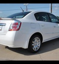 nissan sentra 2011 white sedan gasoline 4 cylinders front wheel drive automatic 77090