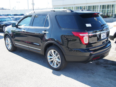 ford explorer 2013 black suv limited flex fuel 6 cylinders 2 wheel drive automatic 77074