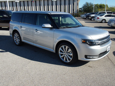 ford flex 2013 silver limited gasoline 6 cylinders front wheel drive automatic 77074