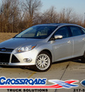 ford focus 2012 silver sedan sel flex fuel 4 cylinders front wheel drive automatic 62708