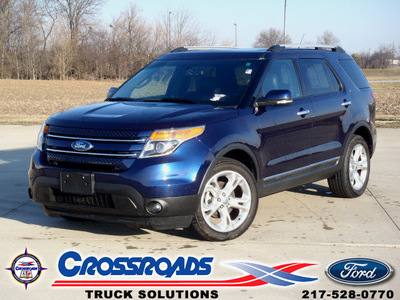 ford explorer 2011 dk  blue suv limited gasoline 6 cylinders 4 wheel drive automatic 62708