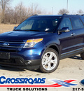 ford explorer 2011 dk  blue suv limited gasoline 6 cylinders 4 wheel drive automatic 62708