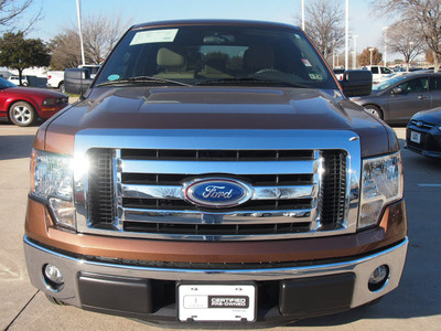 ford f 150 2011 brown xlt 6 cylinders automatic 76011