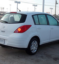 nissan versa 2011 white hatchback 1 8 s 4 cylinders automatic 77074