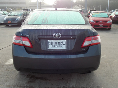 toyota camry 2010 dk  gray sedan le 4 cylinders automatic 77074